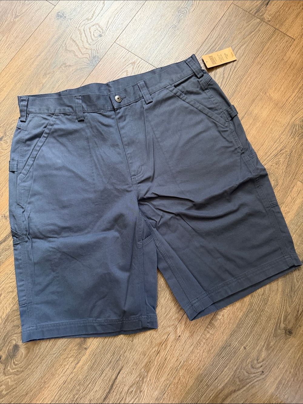 Duluth Trading Co. Men's Everyday Twill Shorts 36 NWT Steel Blue 11" 84019